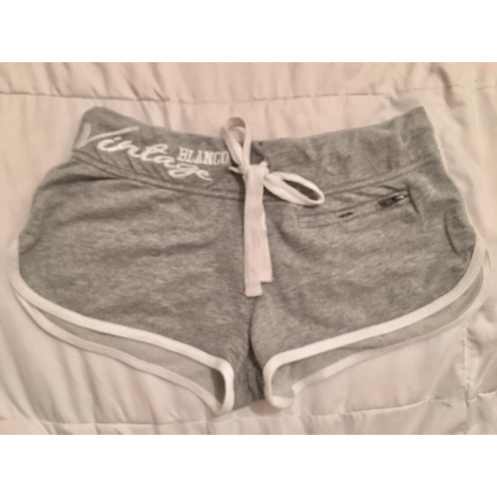 Gray Sweatshirt Shorts